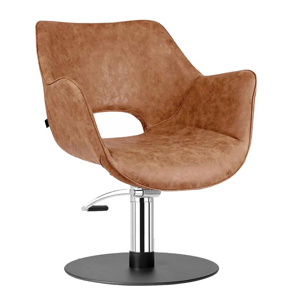 Chloe Styling Chair – Tan - Image 2