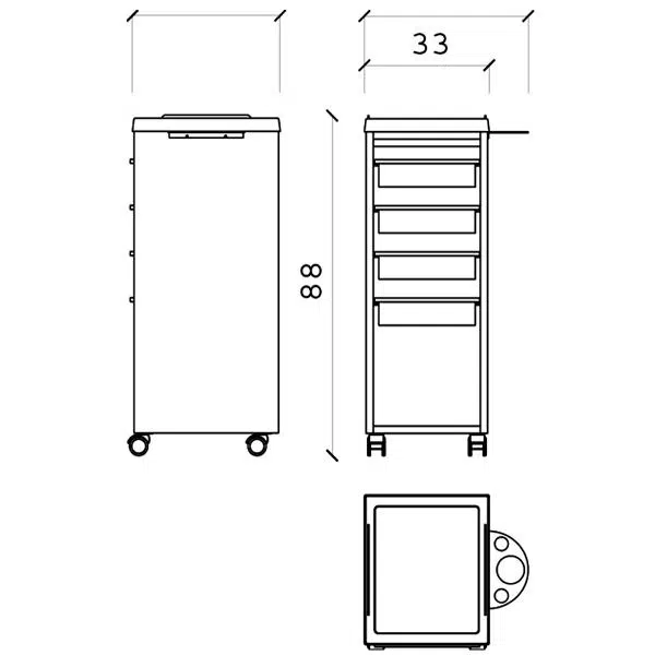 Gari Kappers Trolley - Afbeelding 2